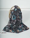 Desenli Lüxs Bambu Şal SLB0309-5508