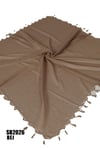 DİMİ 110*110 CM COTTON SÖKME BONCUKLU EŞARP SB2026-6109