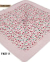 DOLCE İpek 100*100cm Flamlı Eşarp FK0111-4302