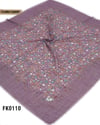 DOLCE İpek 100*100cm Flamlı Eşarp FK0110-4301