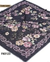 DOLCE İpek 100*100cm Flamlı Eşarp FK0123-4314