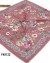 DOLCE İpek 100*100cm Flamlı Eşarp FK0122-4313