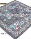 DOLCE İpek 100*100cm Flamlı Eşarp FK0127-4318
