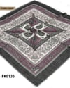 DOLCE İpek 100*100cm Flamlı Eşarp FK0135-4326
