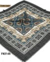 DOLCE İpek 100*100cm Flamlı Eşarp FK0149-4204