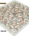 DOLCE İpek 100*100cm Flamlı Eşarp FK0156-4211