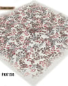DOLCE İpek 100*100cm Flamlı Eşarp FK0158-4213