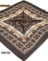 DOLCE İpek 100*100cm Flamlı Eşarp FK0150-4205