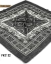 DOLCE İpek 100*100cm Flamlı Eşarp FK0152-4207