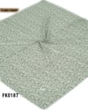 DOLCE İpek 100*100cm Flamlı Eşarp FK0187-4109