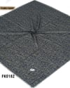 DOLCE İpek 100*100cm Flamlı Eşarp FK0182-4101