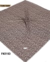 DOLCE İpek 100*100cm Flamlı Eşarp FK0193-4116