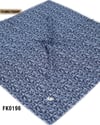 DOLCE İpek 100*100cm Flamlı Eşarp FK0196-4119