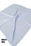 Düz Renk Dikişli Yazma Mavi DD0121-9021