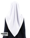 Medine İpeği Eşarp Beyaz 110x110cm ME0101-9101