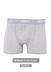 Pamuk Likralı Erkek Boxer Gri M BX0205-8405