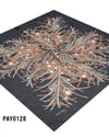 PAYİDAR İPEK Desenli Oyalık Yazma PAY0128-0231
