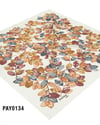 PAYİDAR İPEK Desenli Oyalık Yazma PAY0134-0220