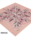 PAYİDAR İPEK Desenli Oyalık Yazma PAY0104-0124