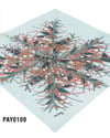 PAYİDAR İPEK Desenli Oyalık Yazma PAY0109-0118