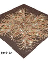 PAYİDAR İPEK Desenli Oyalık Yazma PAY0102-0126