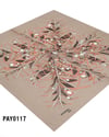 PAYİDAR İPEK Desenli Oyalık Yazma PAY0117-0110