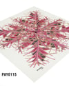 PAYİDAR İPEK Desenli Oyalık Yazma PAY0115-0112