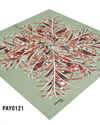 PAYİDAR İPEK Desenli Oyalık Yazma PAY0121-0103