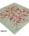 PAYİDAR İPEK Desenli Oyalık Yazma PAY0121-0103