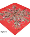 PAYİDAR İPEK Desenli Oyalık Yazma PAY0111-0116
