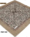 POLO CRAFT FLAMLI Pamuk Eşarp 100*100cm  FK01183-1304