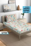Tek Kişilik Lastikli Çarşaf Seti 100x200cm  LÇT1063-31007