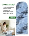 Ütümasası Örtüsü Keçeli ve İpli 50*140cm ÜM0101-1