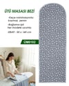 Ütümasası Örtüsü Keçeli ve İpli 50*140cm ÜM0102-2