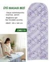 Ütümasası Örtüsü Keçeli ve İpli 50*140cm ÜM0110-10