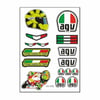 Gogo 036  AGV Tek Paket Çoklu Sticker