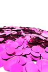 1 Paket Fuşya Balon Pulu Koyu Pembe Balon Içi Pul Konfetisi 10 Gram Konfetili Şeffaf Balon Pulu