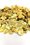 1 Paket Gold Balon Pulu Altın Sarısı Balon Içi Pul Konfetisi 10 Gram Konfetili Şeffaf Balon Pulu