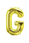 100 Cm Gold Büyük Boy Sarı Folyo Balon 40 Inç Altın G Harfi