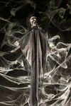 140 Cm Damat Cadı Kolları Hareketli Sesli Durmadan Çalan Dekor Halloween Cadılar Bayramı Partisi