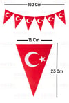 23 Nisan 12 Parça Süsleme Seti Milli Bayram Süsü Çocuk Bayramı Flama Bayrak Türk Bayraklı Balon