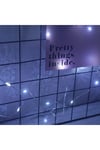 3 Metre Beyaz Renkli Ramazan Bayramı Işığı Süsü Peri Led Işık Dekoratif Pilli 3 Fonksiyonlu Lamba