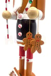 40 Cm El Yapımı Aşçı Fındıkkıran Kurşun Asker Kurabiye Baston Şeker Yılbaşı Yeni Yıl Nutcracker