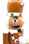 40 Cm El Yapımı Aşçı Fındıkkıran Kurşun Asker Kurabiye Baston Şeker Yılbaşı Yeni Yıl Nutcracker