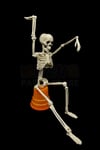 40 Cm Iskelet Oturabilen Dik Durabilen Eklemlerinden Şekil Verilen Halloween Cadılar Bayramı Dekoru