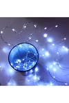 5 Metre Beyaz Ramazan Bayramı Işığı Yeni Yıl Peri Led Işık Dekoratif Işıklı Pilli Duvar Perde Süsü