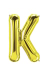 75 Cm Gold Orta Boy Sarı Folyo Balon 34 Inç Altın K Harfi