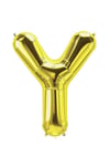 75 Cm Gold Orta Boy Sarı Folyo Balon 34 Inç Altın Y Harfi