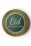 8li Ramazan Bayramı Karton Tabak 22 Cm Dayanıklı Eid Mubarak Temalı Muslim Festival Dini Islami Süsü