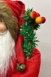 90 Cm Hediye Çuvallı Noel Baba Figürü Prime Seri Kırmızı Kürklü Yılbaşı Yeni Yıl Çam Ağacı Dekoru
